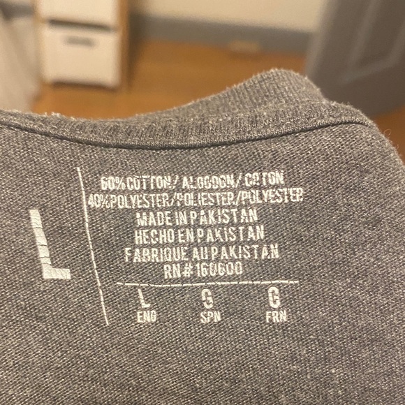 Bass Pro Shops Charcoal and Orange Tee Shirt - Picture 2 of 3